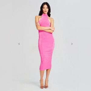 NWT SER.O.YA pink bodycon dress size XS.  BARBIECORE